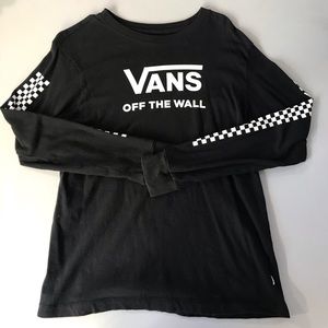 Black Vans “Off The Wall Sweatshirt”
